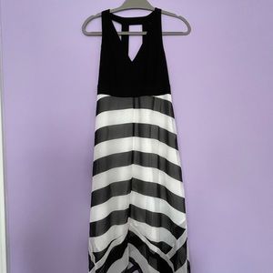 I.n.c. XS Striped Maxi Dress